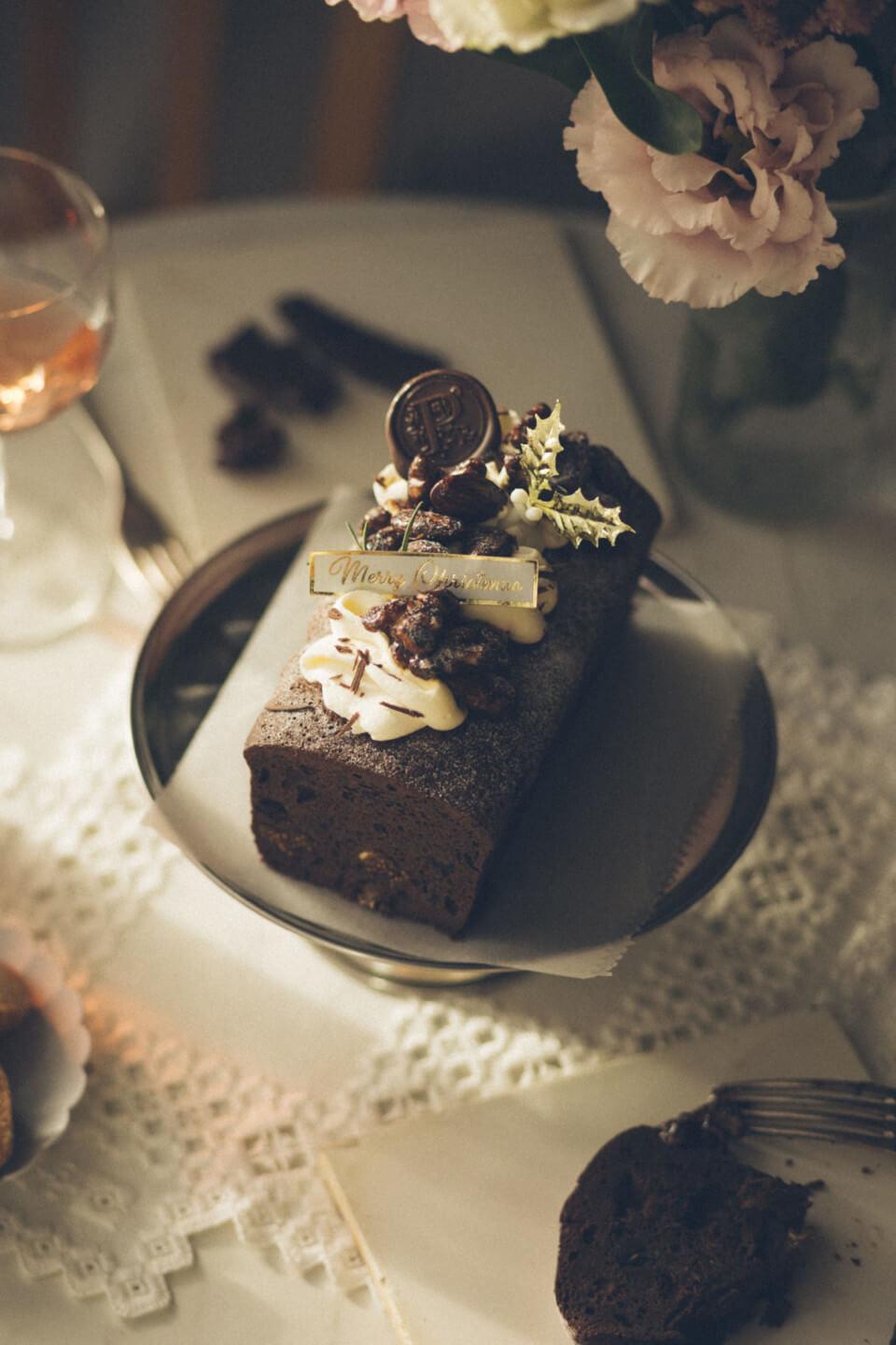 ガトーショコラ・ノエル（ラム薫る果実とナッツガトーショコラ）