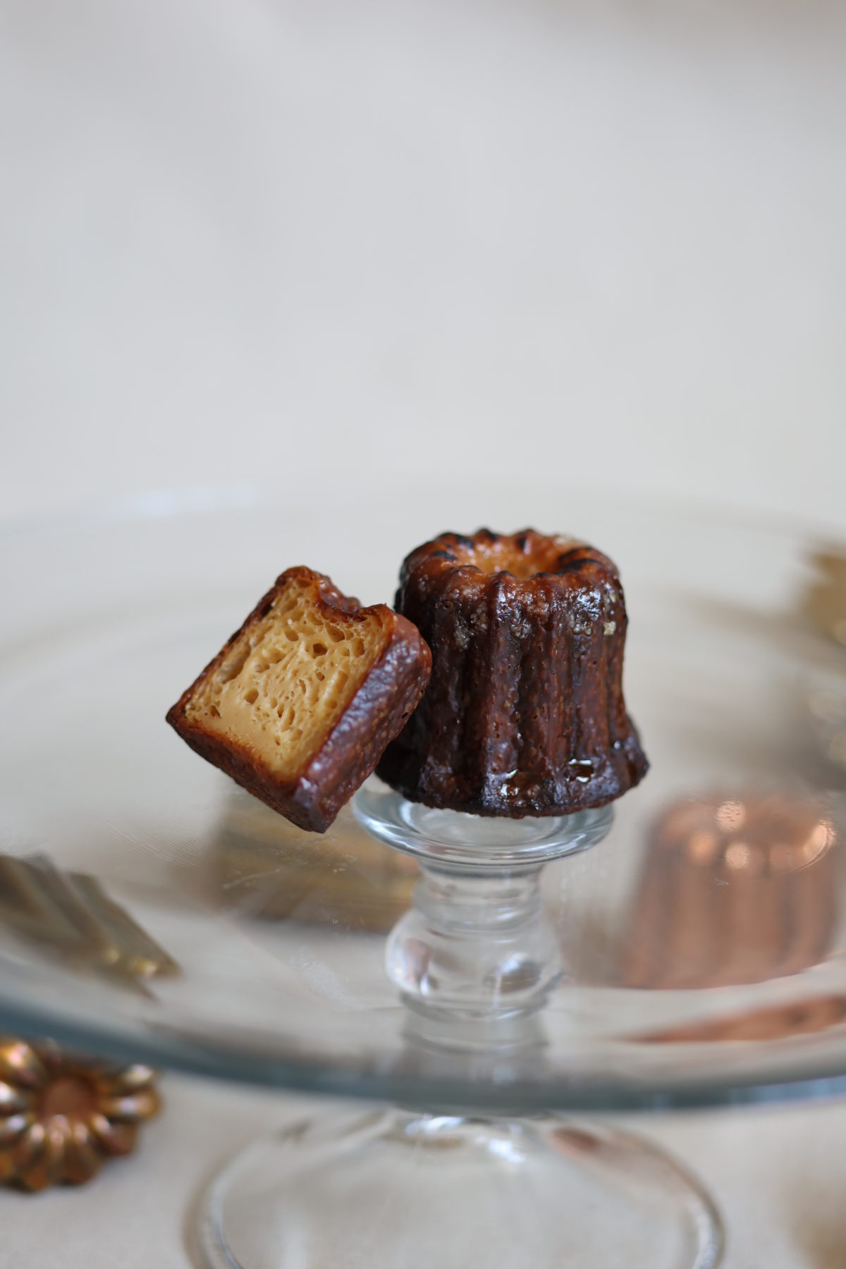 Canelé au miel brûlé