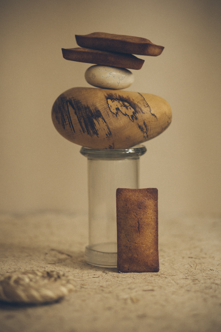 焦がしバター香るフィナンシェ / Financier au beurre brûlé