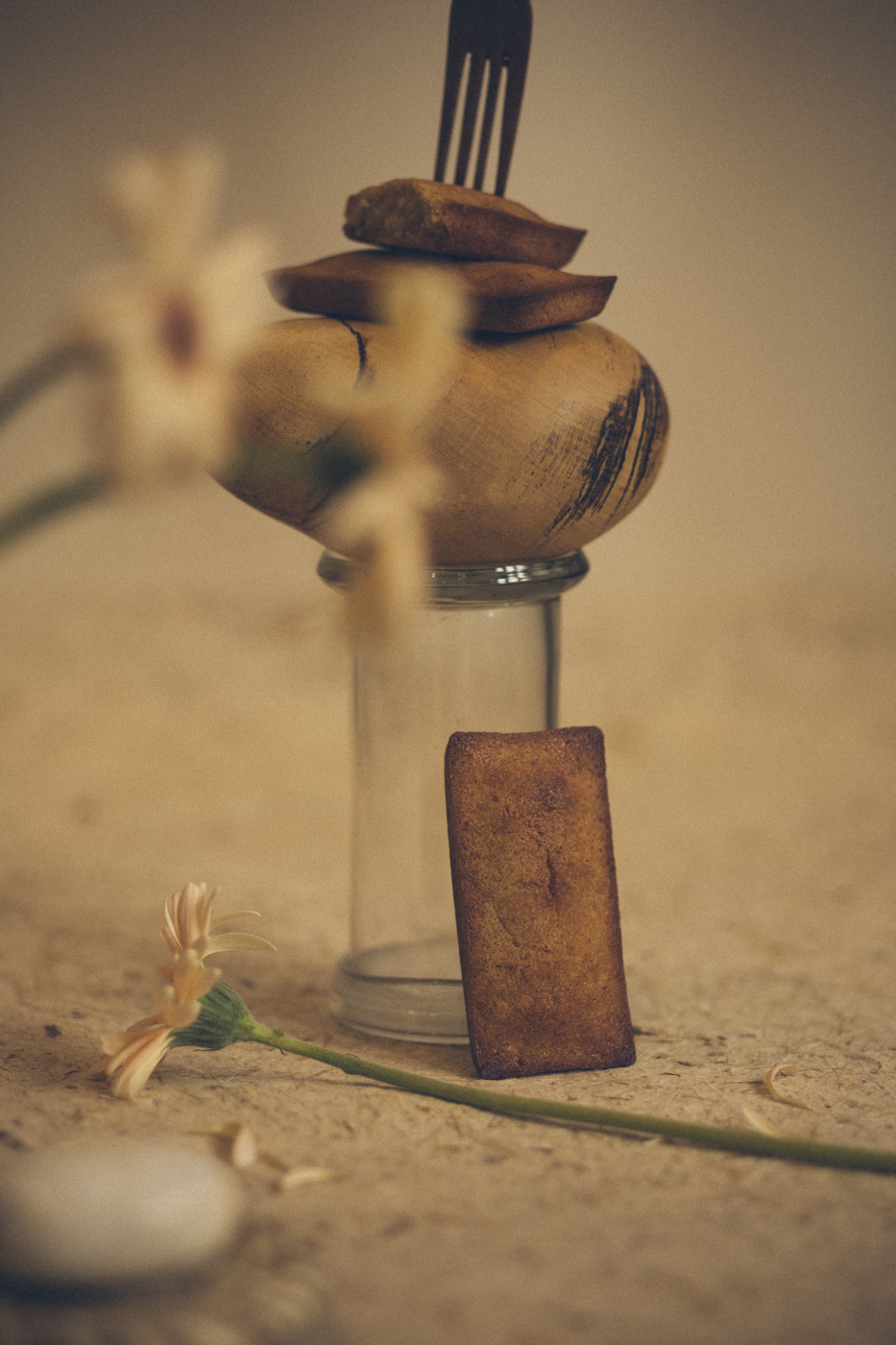 Financier au beurre brûlé