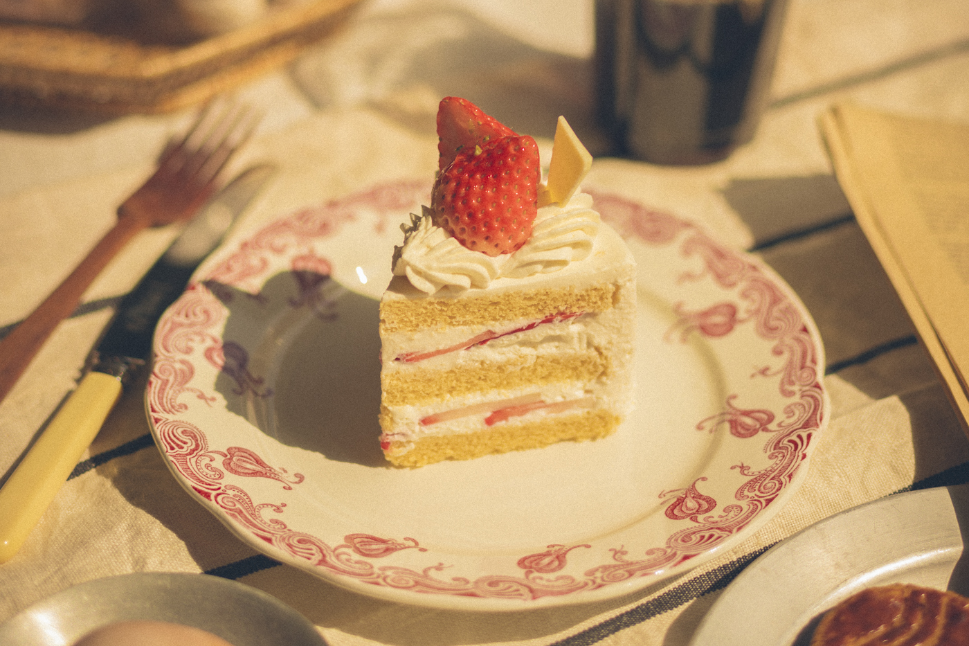 いちごのショートケーキ / Shortcake aux fraises