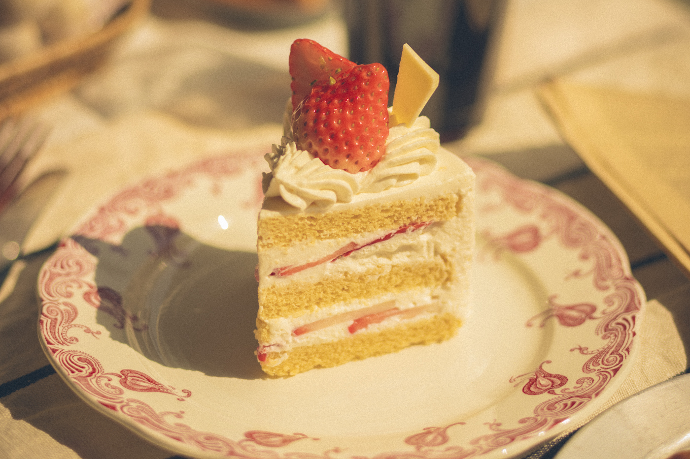 いちごのショートケーキ / Shortcake aux fraises
