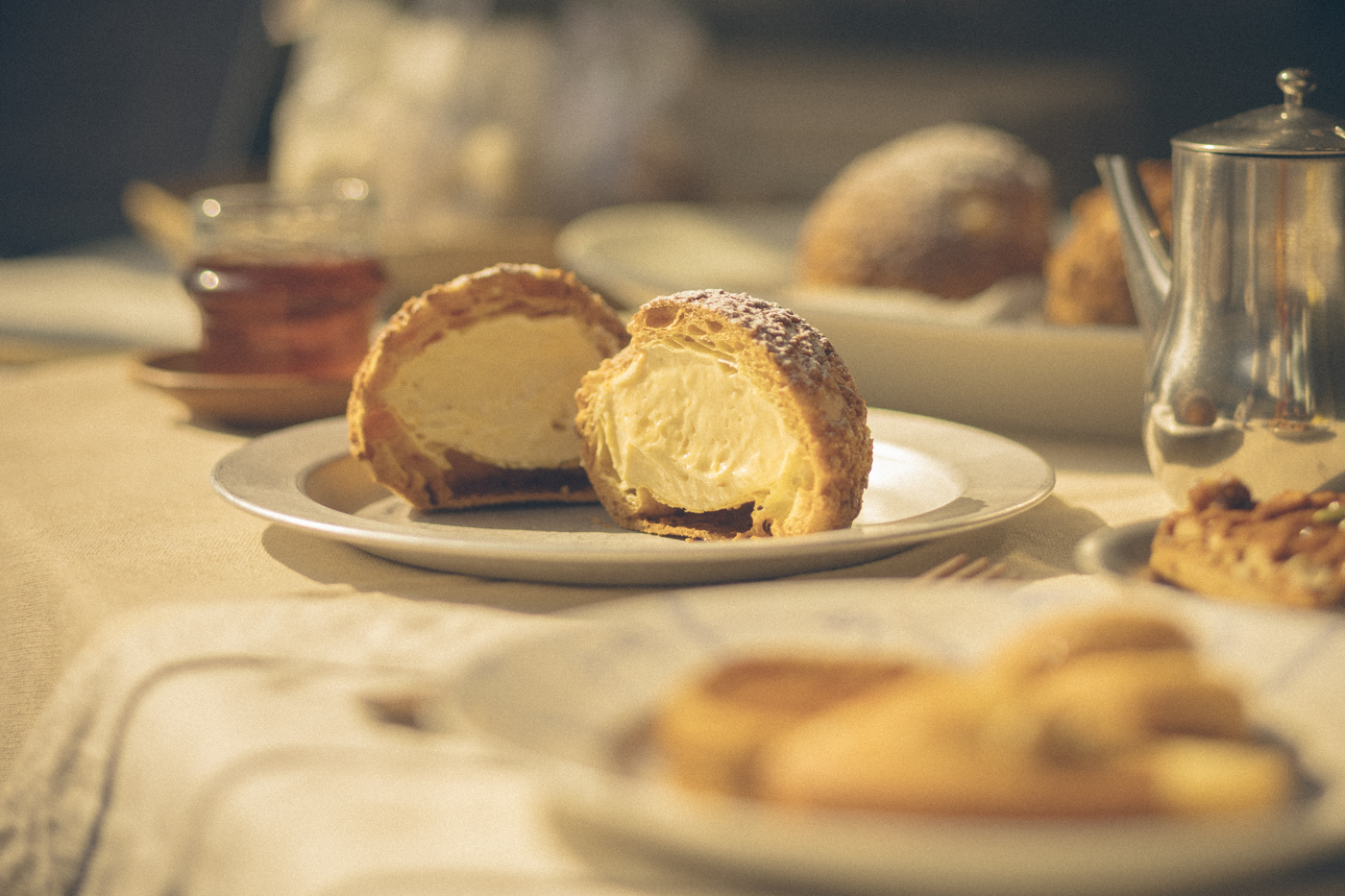 窯焼きシュークリーム / Choux à la crème