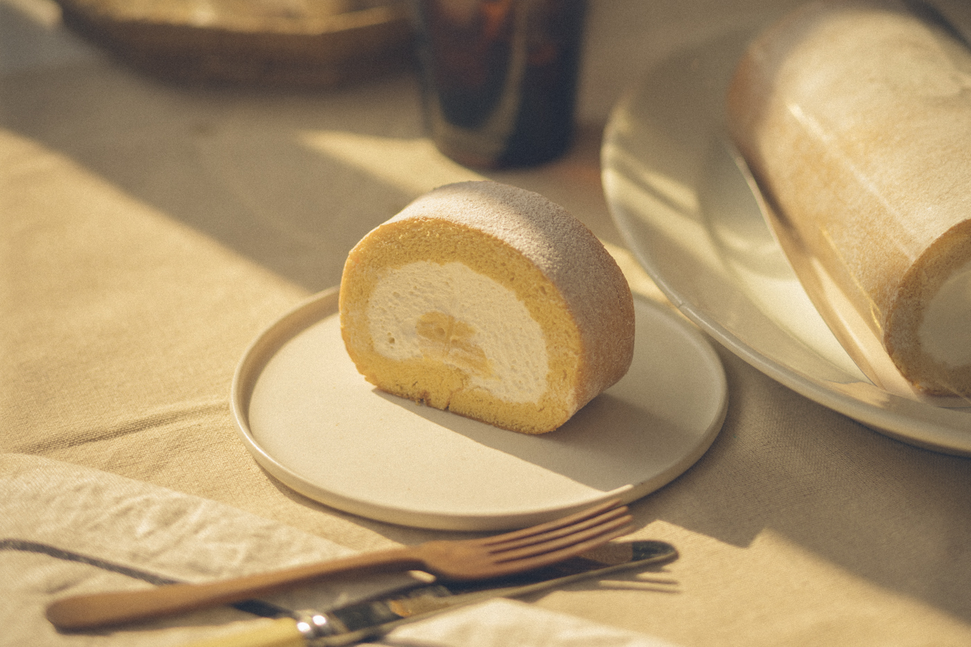 ロールケーキ / Gâteau roulé