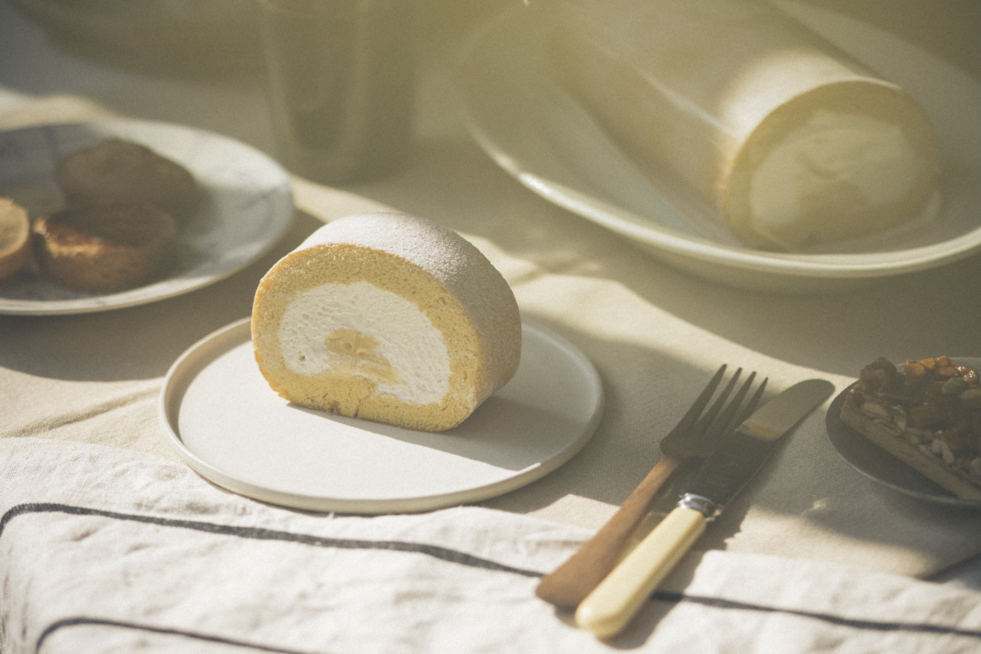 ロールケーキ / Gâteau roulé