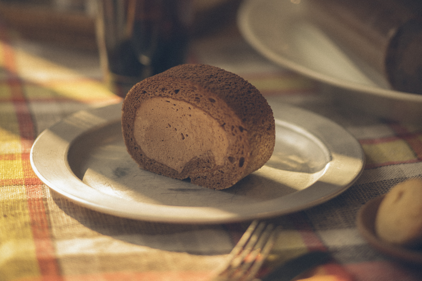 ショコラロールケーキ / Gâteau roulé au chocolat