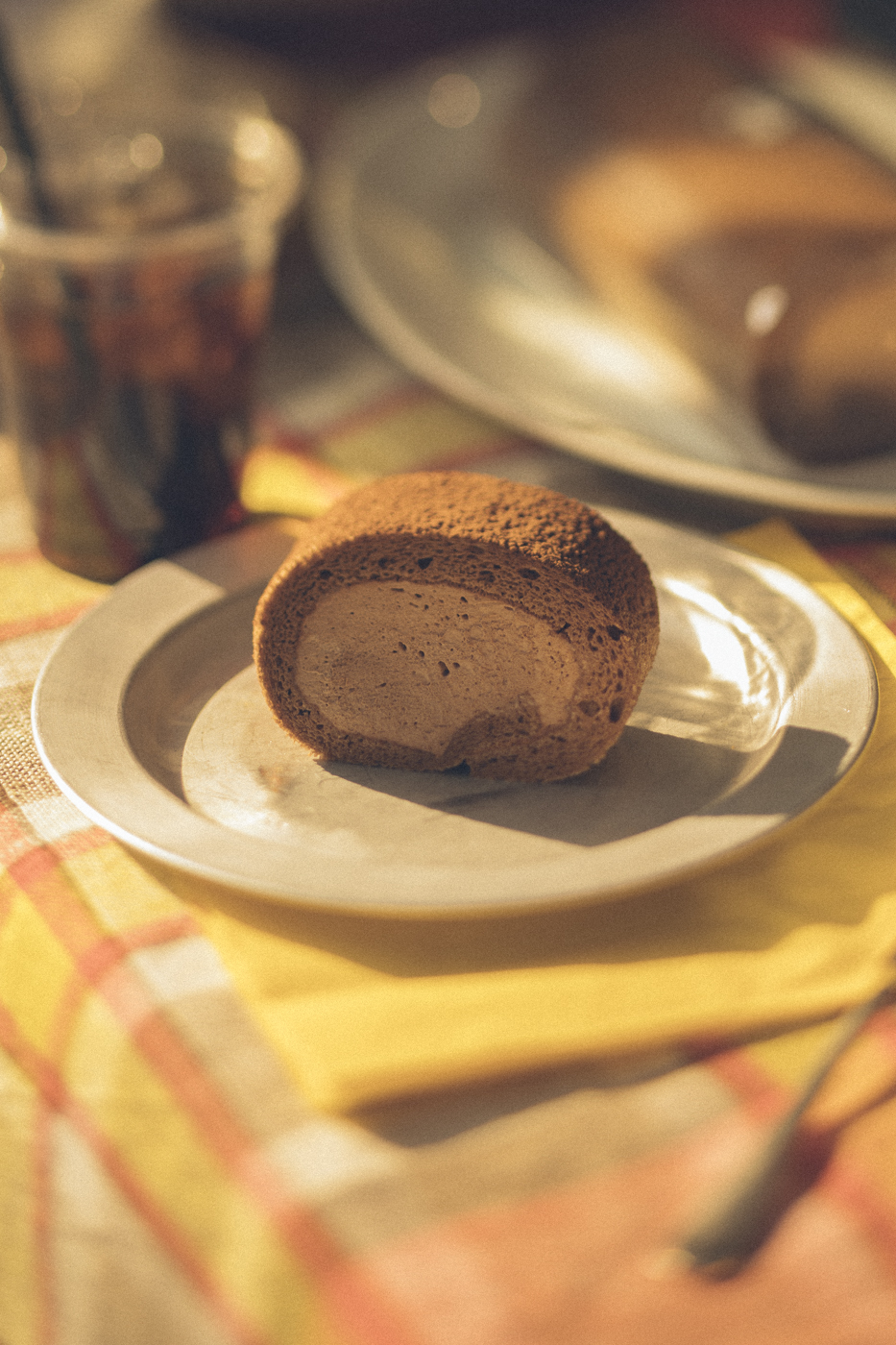 ショコラロールケーキ / Gâteau roulé au chocolat