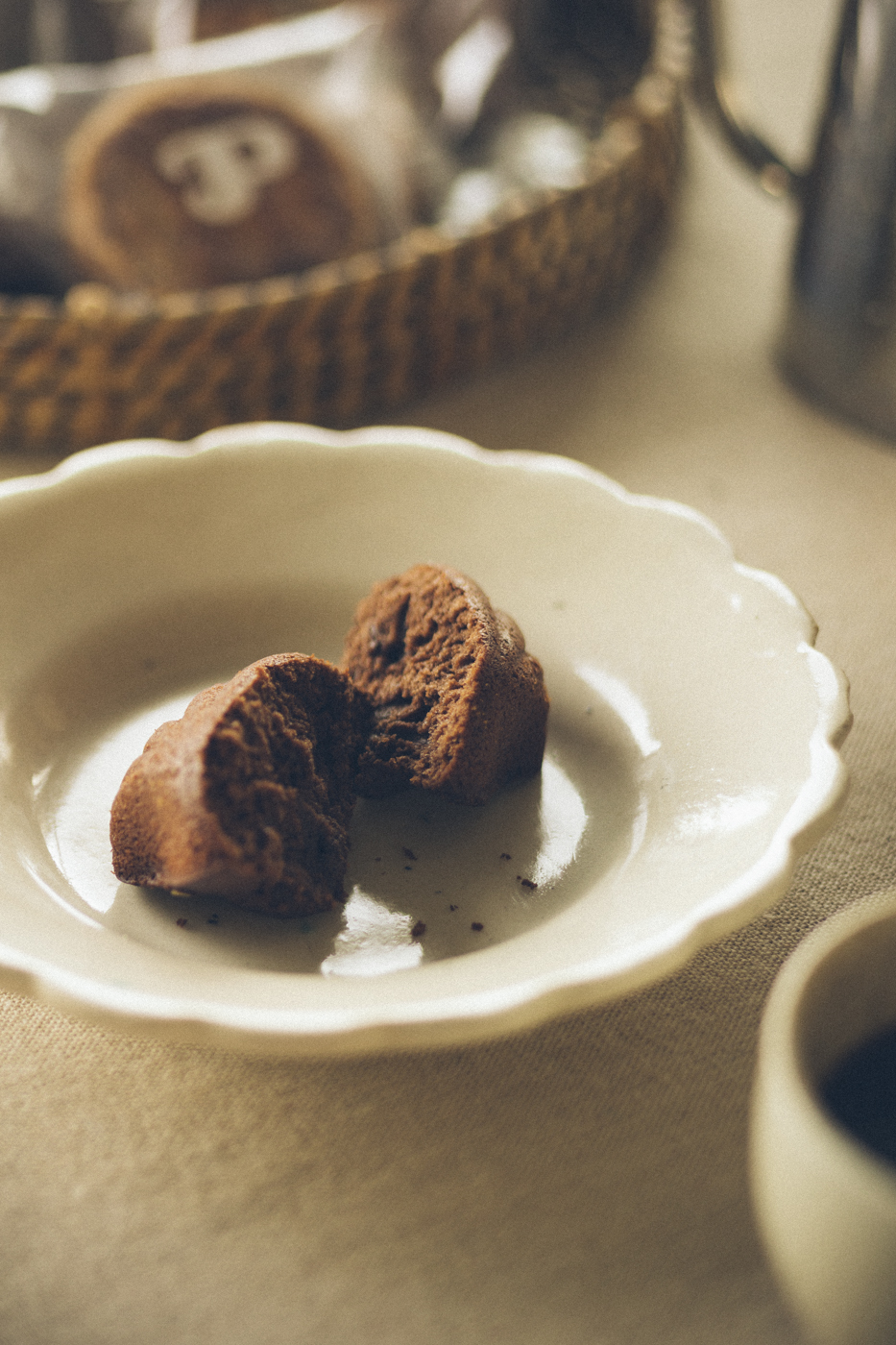 マドレーヌ・ショコラ / Madeleines au chocolat