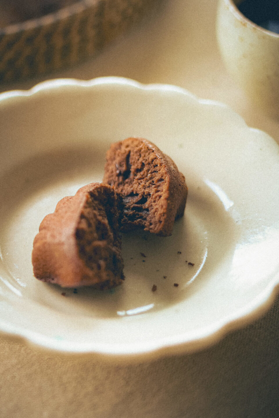 マドレーヌ・ショコラ / Madeleines au chocolat