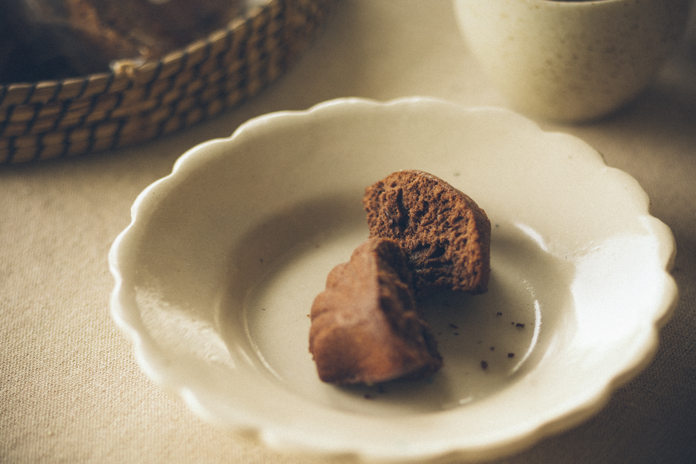 マドレーヌ・ショコラ / Madeleines au chocolat