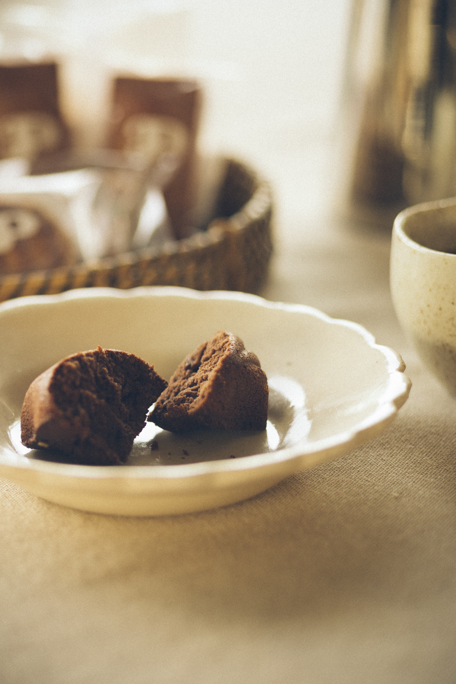 マドレーヌ・ショコラ / Madeleines au chocolat