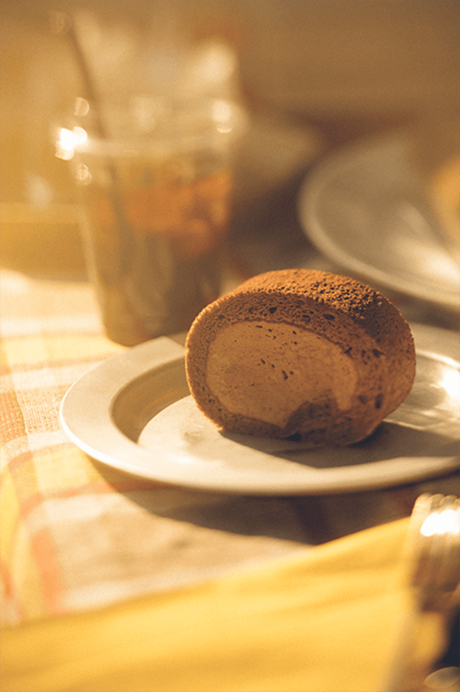 ショコラロールケーキ / Gâteau roulé au chocolat